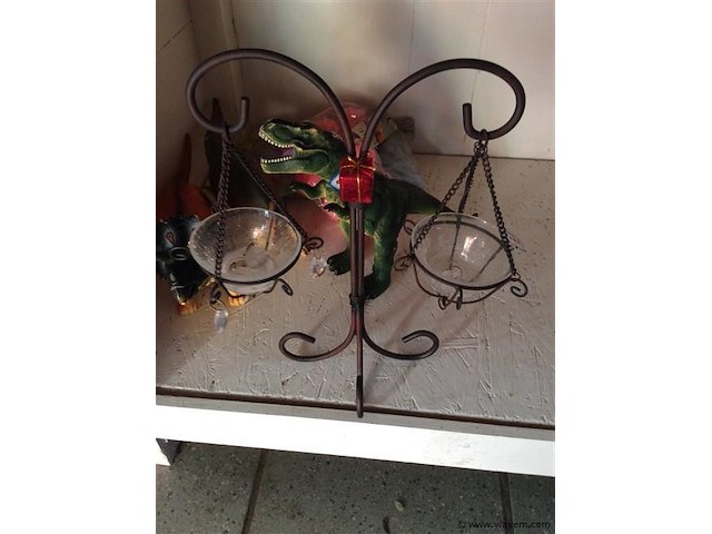 Deco t-lichthouder - afbeelding 1 van  2