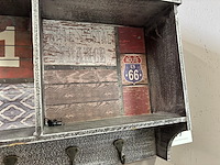 Deco wand kapstok - afbeelding 3 van  4