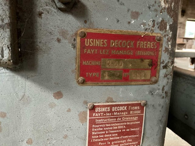 Decock frères toupie - afbeelding 5 van  7