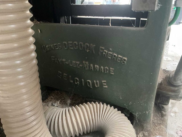 Decock tafelschaafmachine - afbeelding 4 van  7