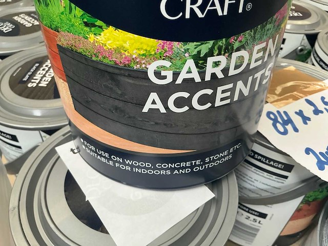 Decocraft leisteen zwart 2500 ml indoor / outdoor verf (84x) - afbeelding 4 van  5