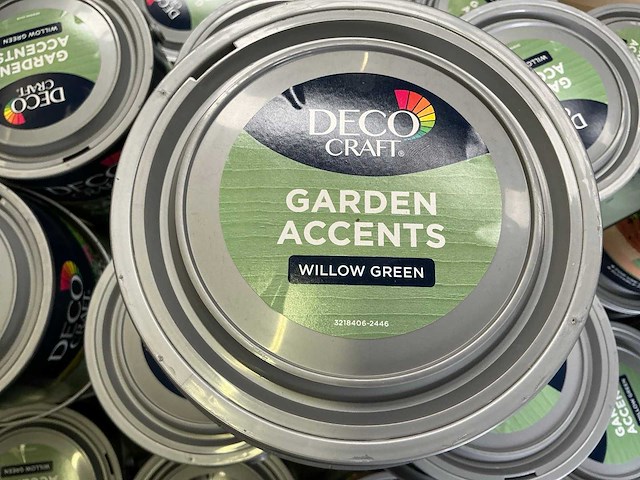 Decocraft wilgen groen 2500 ml indoor / outdoor verf (92x) - afbeelding 3 van  5