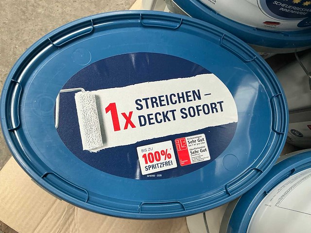 Decopro wit matt 5000 ml interieur verf (28x) - afbeelding 3 van  7