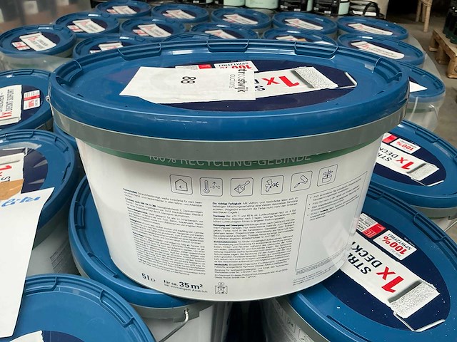 Decopro wit matt 5000 ml interieur verf (30x) - afbeelding 2 van  6