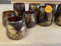 Decoratie - theelichthouders (9st) - afbeelding 1 van  4