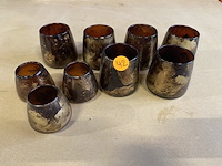 Decoratie - theelichthouders (9st) - afbeelding 2 van  4