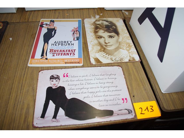Decoratie audrey hepburn - afbeelding 1 van  1