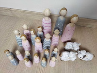 Decoratie beeldjes (24x) - afbeelding 6 van  7