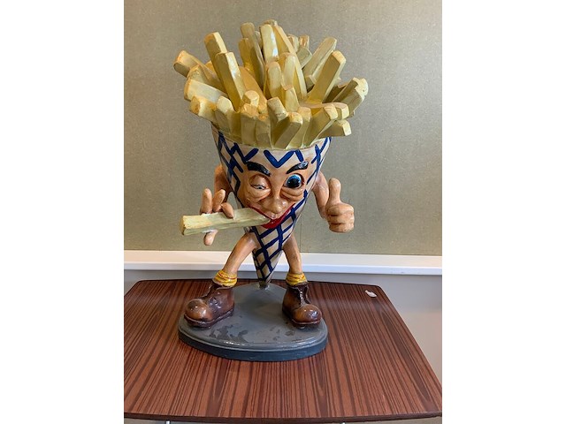 Decoratie frietzak - afbeelding 1 van  2