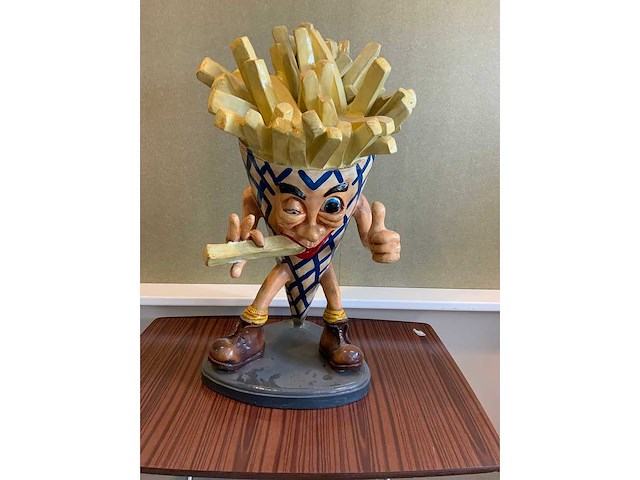 Decoratie frietzak - afbeelding 1 van  2