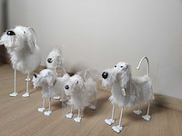 Decoratie hondjes (5x) - afbeelding 3 van  3