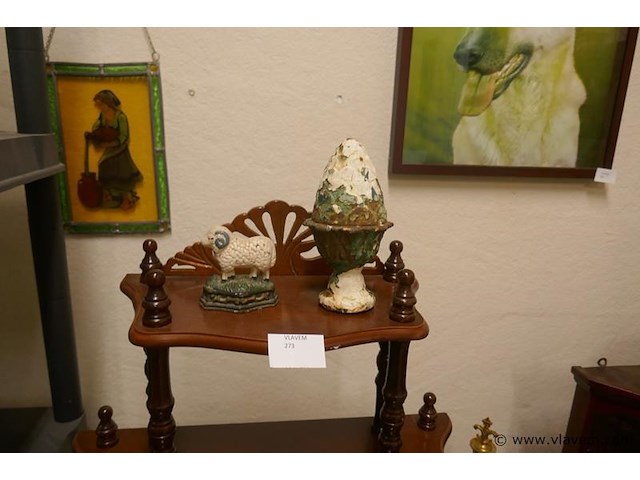 Decoratie in gietijzer - afbeelding 1 van  1