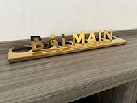 Decoratie kapsalon balmain