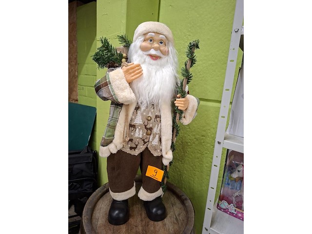 Decoratie kerstman (nieuw) - afbeelding 2 van  2