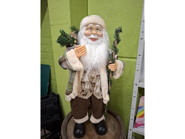 Decoratie kerstman (nieuw) - afbeelding 1 van  3