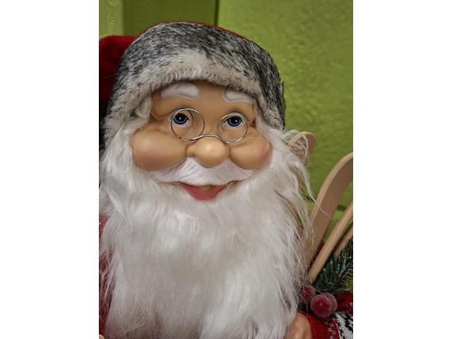 Decoratie kerstman (nieuw) - afbeelding 2 van  3