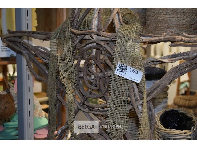 Decoratie kerstster ±75 cm - afbeelding 3 van  4