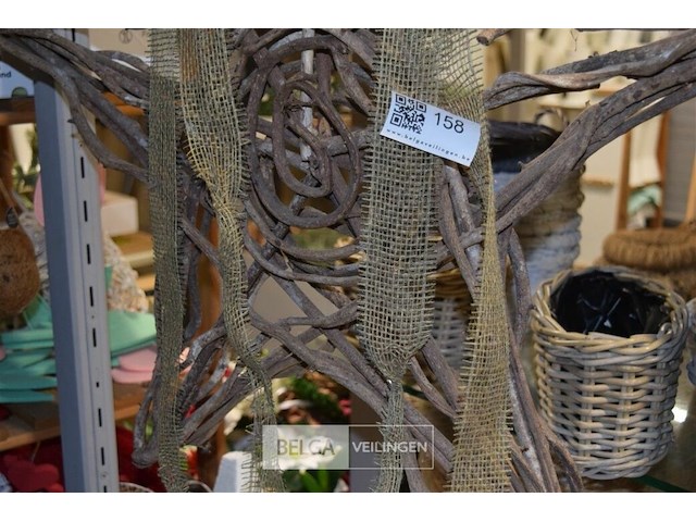 Decoratie kerstster ±75 cm - afbeelding 4 van  4