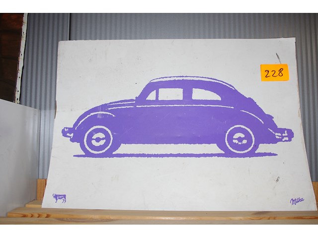 Decoratie milka - afbeelding 1 van  1