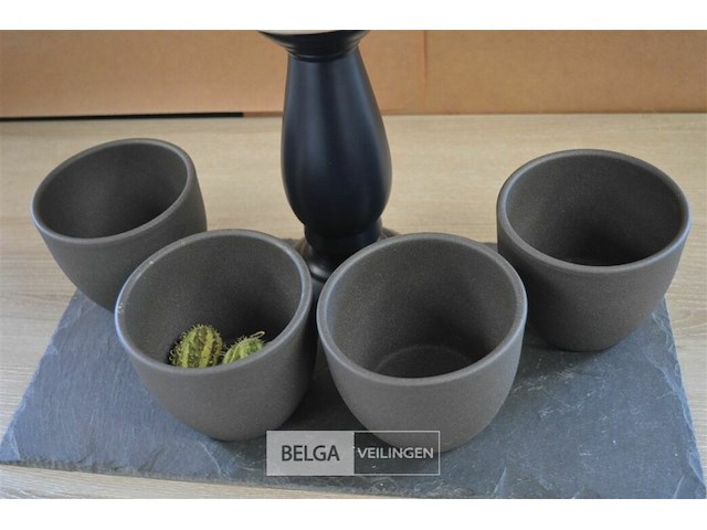 Decoratie op leien steen - afbeelding 4 van  4