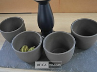 Decoratie op leien steen - afbeelding 4 van  4