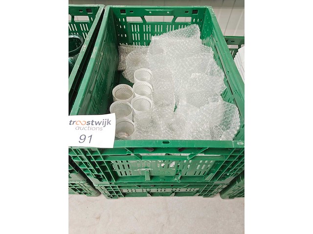 Decoratie: partij kaarshouders (43x) - afbeelding 1 van  4