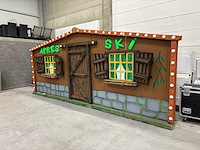 Decoratie skihut frontpaneel - afbeelding 1 van  5