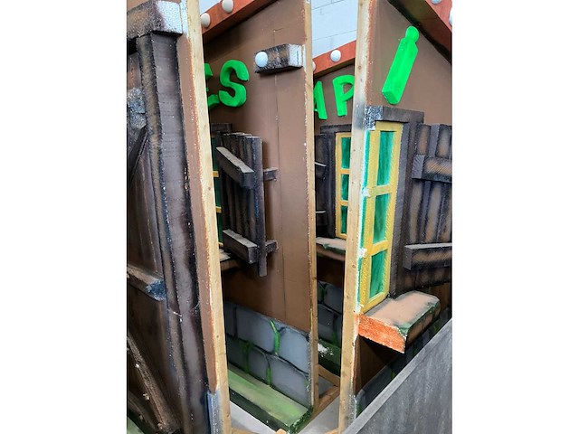 Decoratie skihut frontpaneel - afbeelding 4 van  5