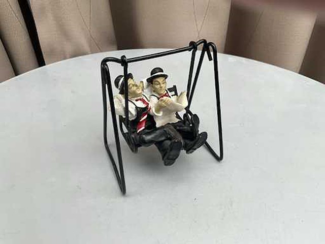 Decoratief beeld laurel & hardy - afbeelding 1 van  2