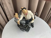 Decoratief beeld laurel & hardy - afbeelding 3 van  4
