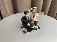 Decoratief beeld laurel & hardy - afbeelding 2 van  4
