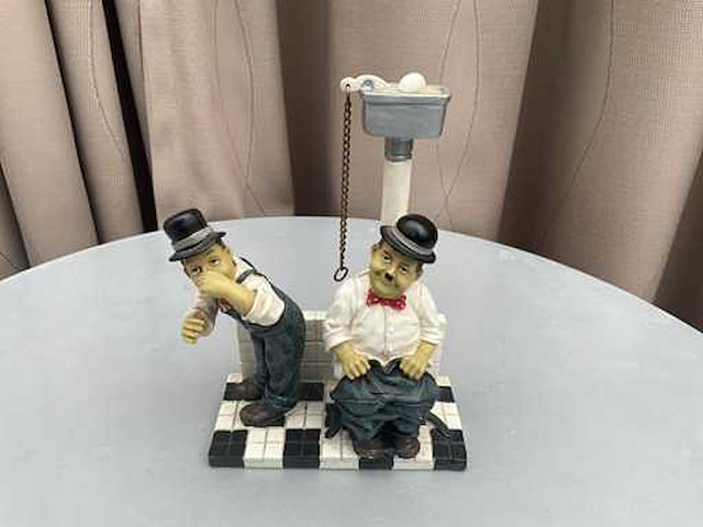 Decoratief beeld laurel & hardy - afbeelding 1 van  4