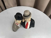 Decoratief beeld laurel & hardy - afbeelding 3 van  4