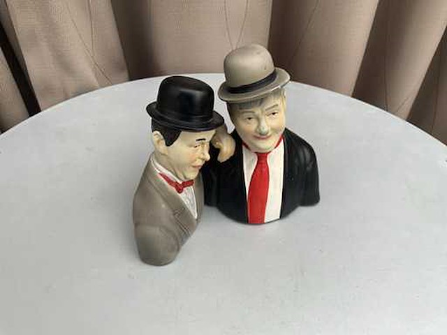 Decoratief beeld laurel & hardy - afbeelding 2 van  4