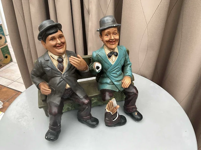 Decoratief beeld laurel & hardy - afbeelding 1 van  8