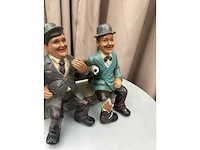 Decoratief beeld laurel & hardy - afbeelding 5 van  8