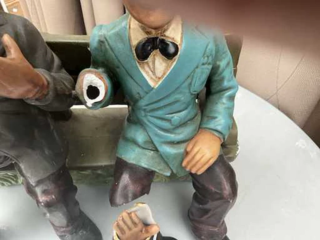 Decoratief beeld laurel & hardy - afbeelding 7 van  8