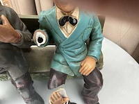 Decoratief beeld laurel & hardy - afbeelding 7 van  8