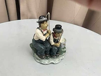 Decoratief beeld laurel & hardy - afbeelding 2 van  4