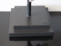 Decoratief handgesneden houten beeld monnik - afbeelding 8 van  8