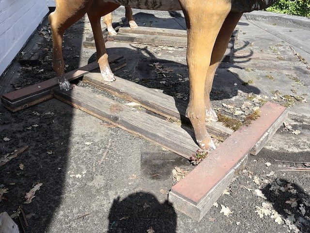 Decoratief hert - afbeelding 4 van  9