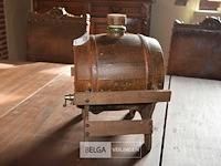 Decoratief houten vat - afbeelding 2 van  5