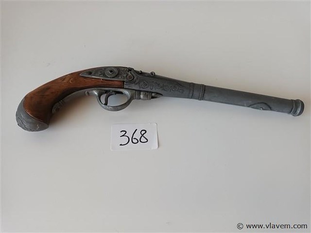 Decoratief imitatie pistool - afbeelding 1 van  3