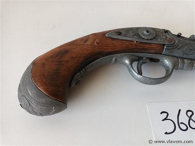 Decoratief imitatie pistool - afbeelding 2 van  3