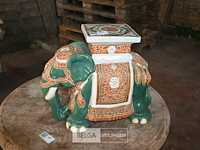 Decoratief olifantenbeeld - afbeelding 1 van  4