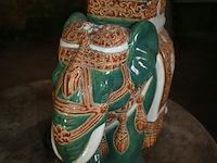 Decoratief olifantenbeeld - afbeelding 2 van  4