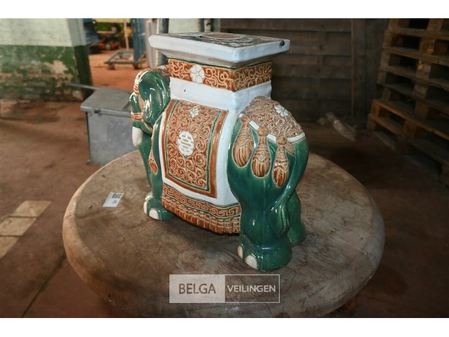 Decoratief olifantenbeeld - afbeelding 3 van  4