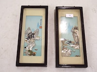 Decoratief paneel met inlegwerk (x2) - afbeelding 1 van  4