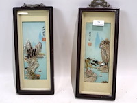 Decoratief paneel met inlegwerk (x2) - afbeelding 4 van  4