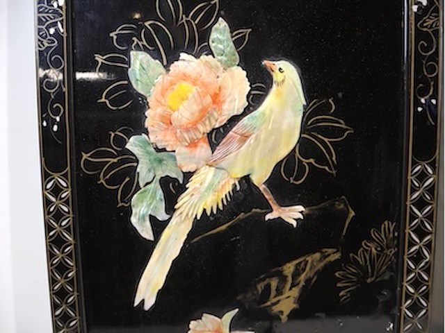 Decoratief paneel met inlegwerk (x3) - afbeelding 3 van  7